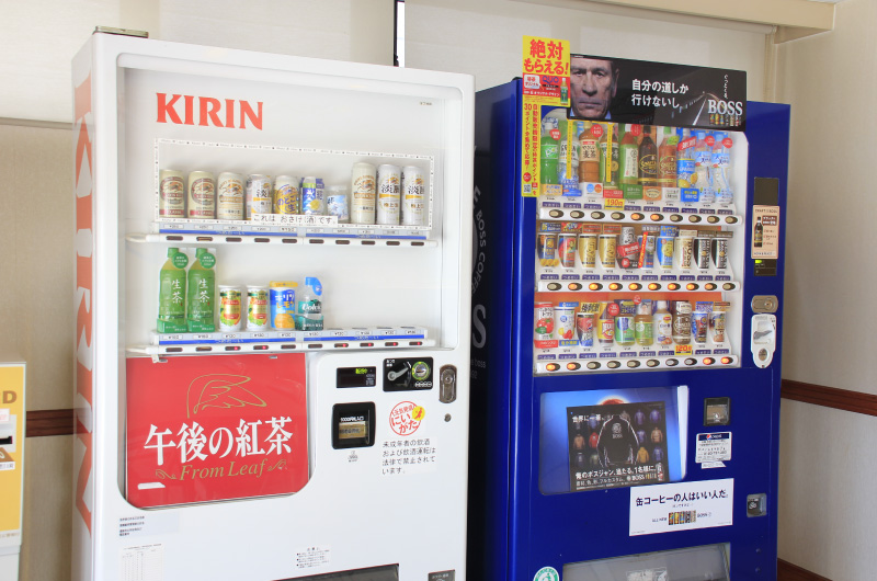 新潟県 上越市 高田 ホテル 宿泊 タカダステーションホテル 自動販売機（2F）