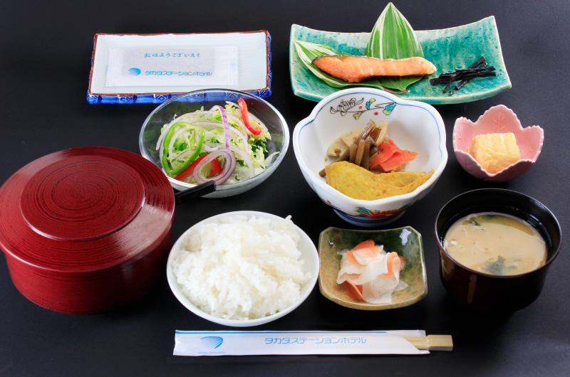 新潟県 上越市 高田 ホテル 宿泊 タカダステーションホテル 和食定食（おかずは日によって異なります）